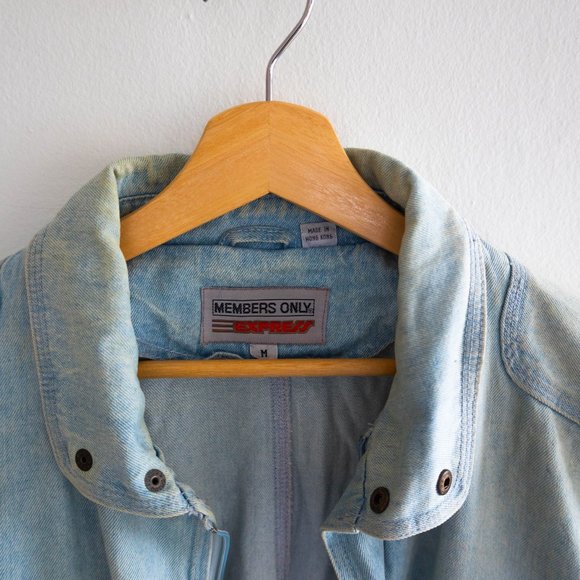 Vintage 80's Members Only Jean Jackets - Picture 5 of 6